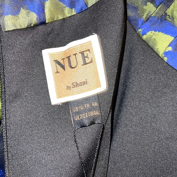 NUE by Shani nwt size 16 army green and royal blue - Picture 6 of 9